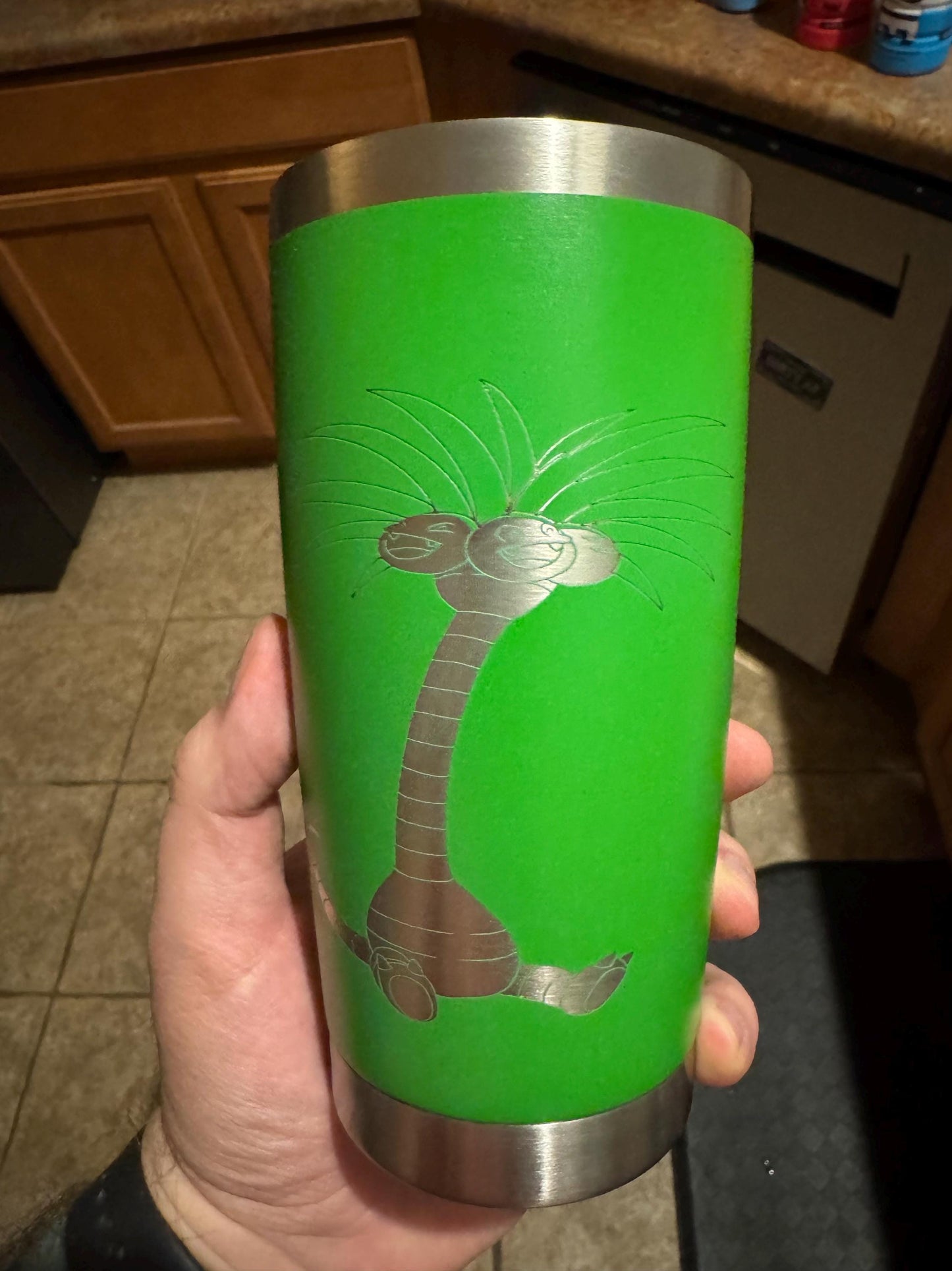 Customizable character tumbler