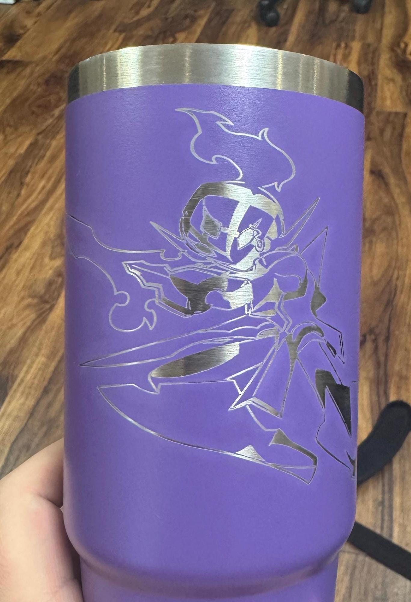 Customizable character tumbler