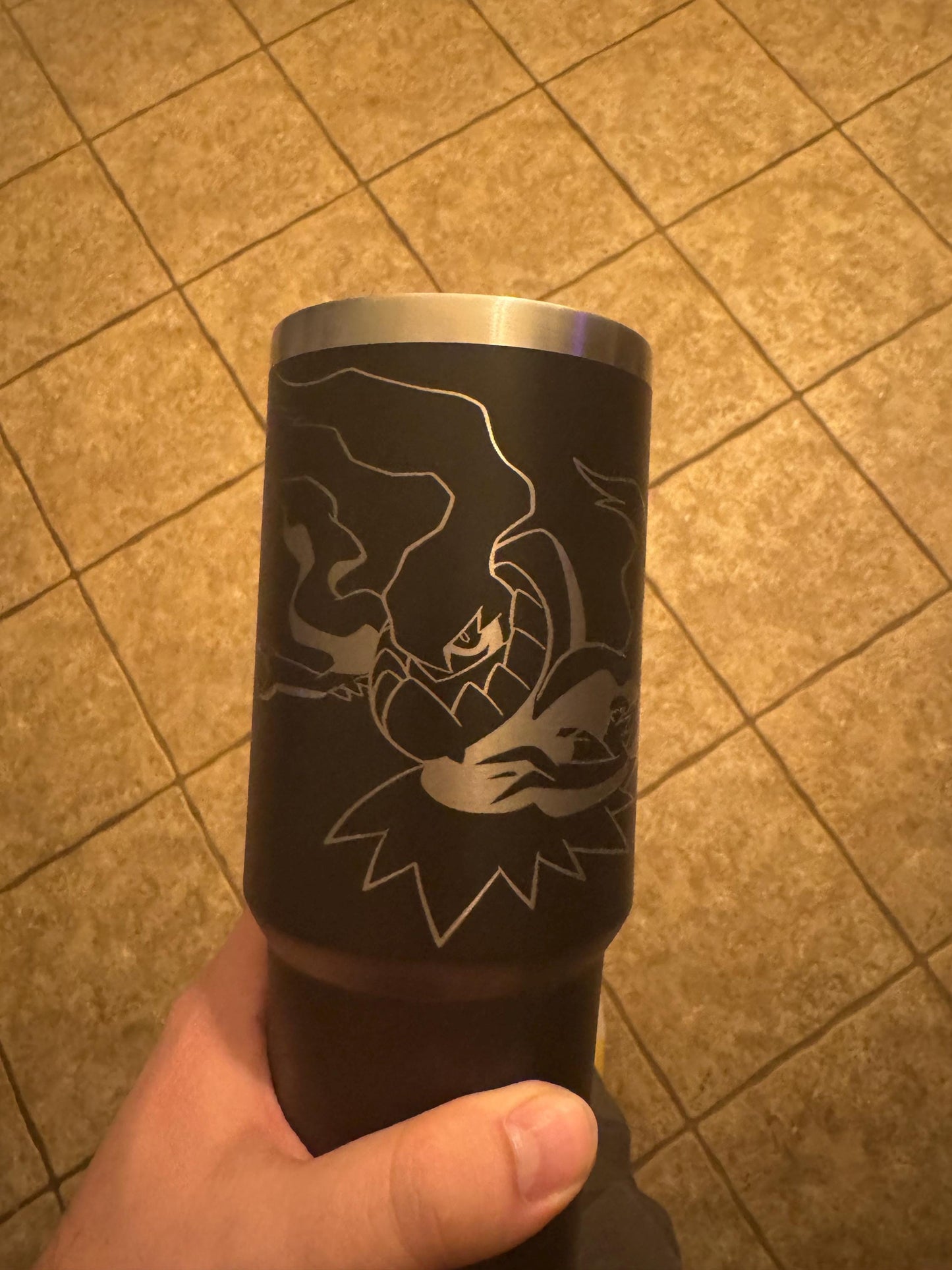 Customizable character tumbler