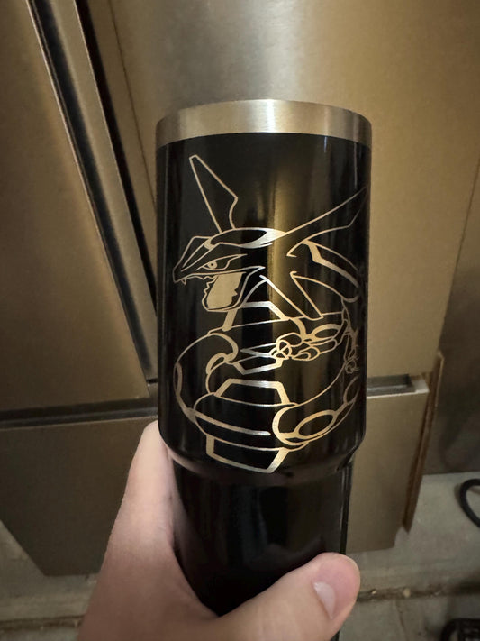 Customizable character tumbler